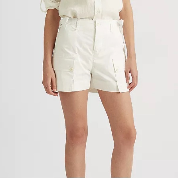 LAUREN Ralph Lauren White City Shorts - Picture 9 of 9